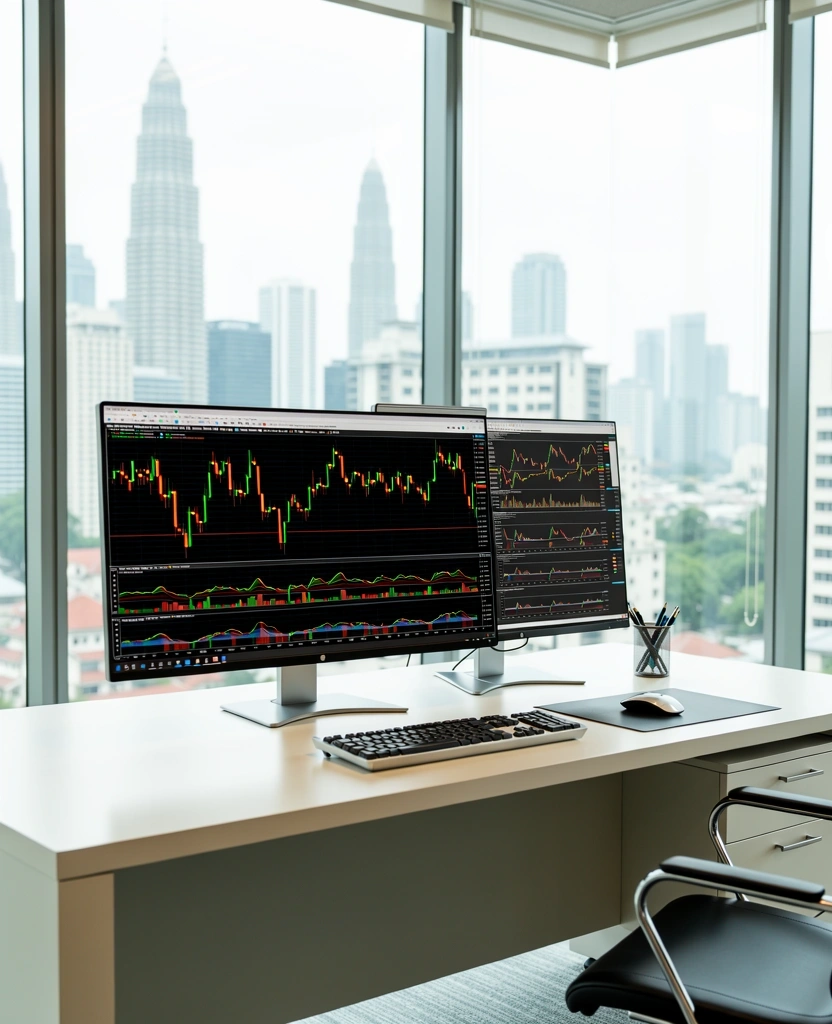 Suasana Pejabat Kewangan Kuala Lumpur